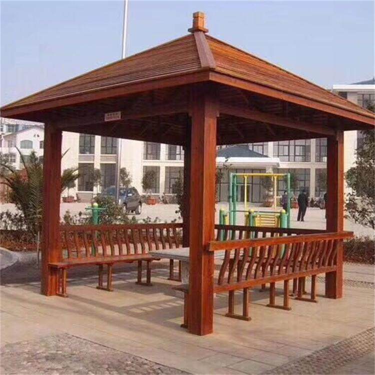 防腐木凉亭